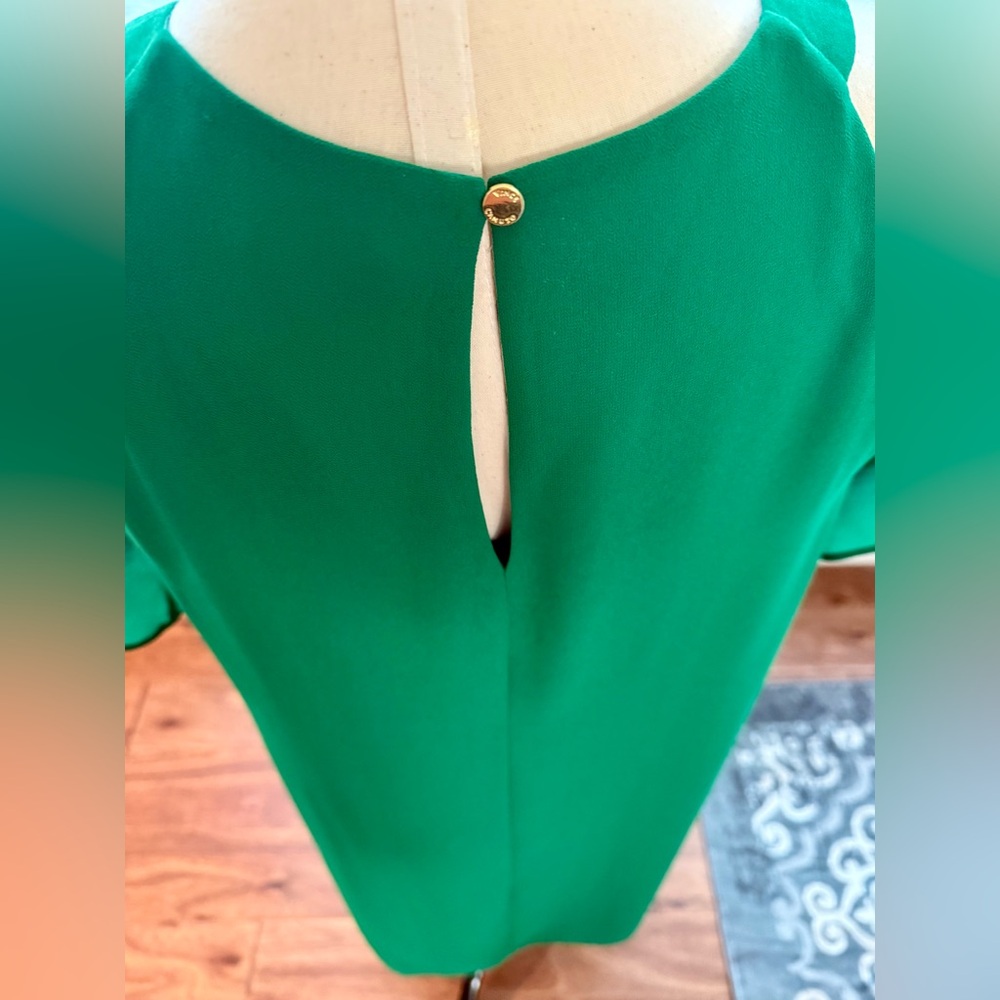 Vince Camuto Elegant Green Dress - Picture 4 of 5